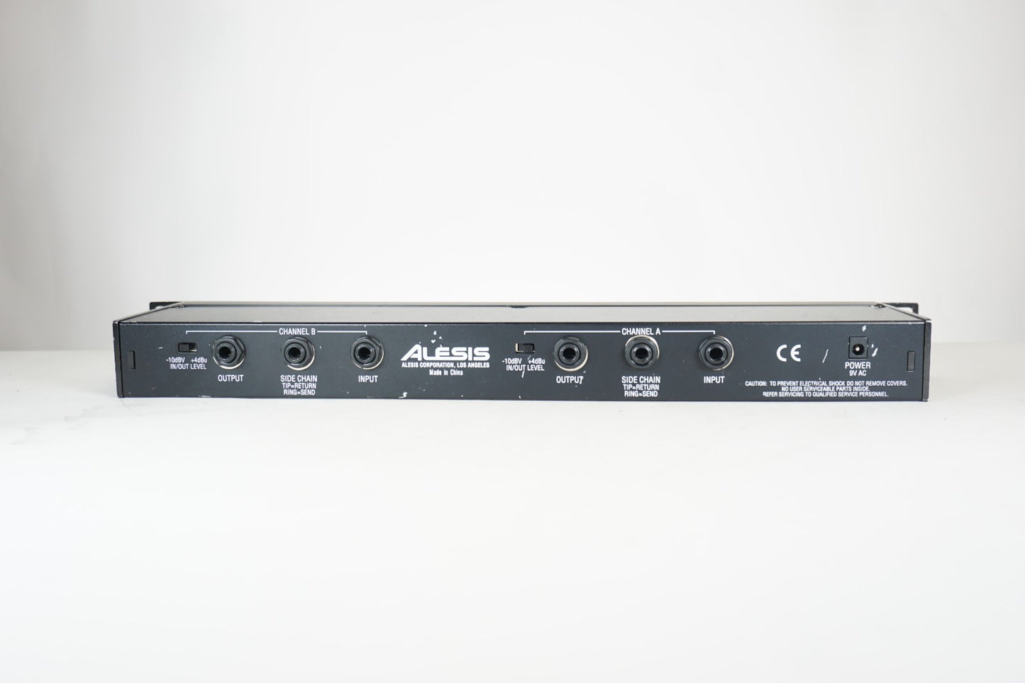 Alesis 3630 Compressor RMS/Peak Dual Channel Compressor Limiter with Gate
