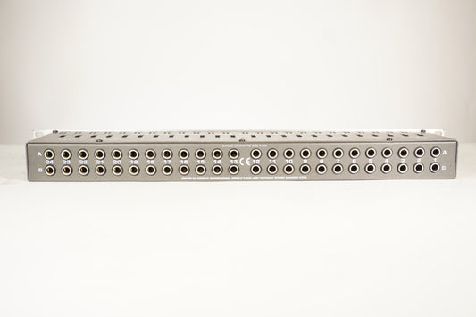 Behringer PX2000 ULTRAPATCH PRO 48-Point 1/4" TRS Rackmount Patchbay
