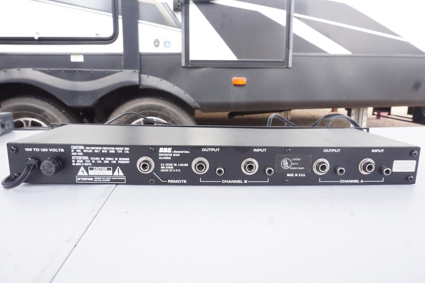 BBE 422A, Sonic Maximizer, 2 Channel