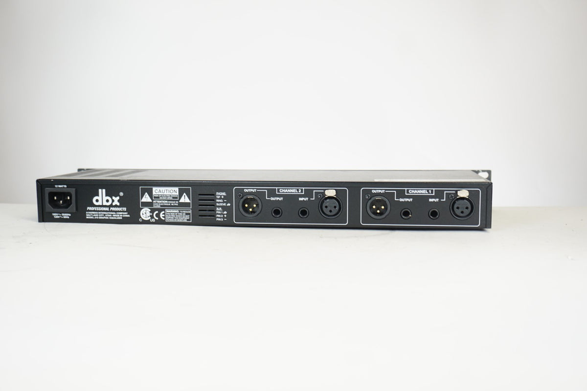 dbx 215 Dual 15-Band Graphic Equalizer Rackmount EQ Tested Working