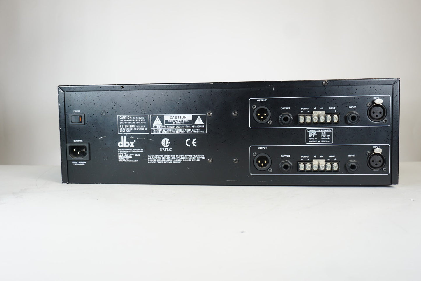 DBX 1231 Dual Channel 31-Band Graphic Equalizer Professional Audio