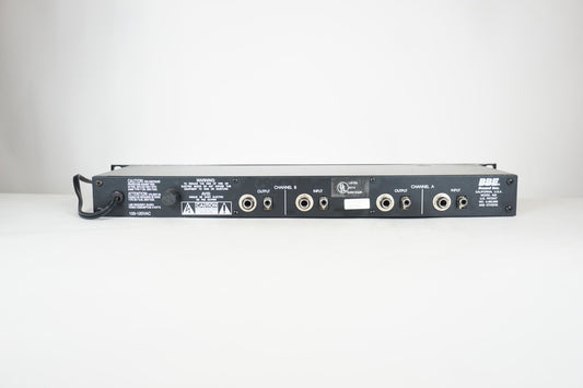 BBE 462 Sonic Maximizer 2-Channel 1U Rack-Mount Analog Processor Black