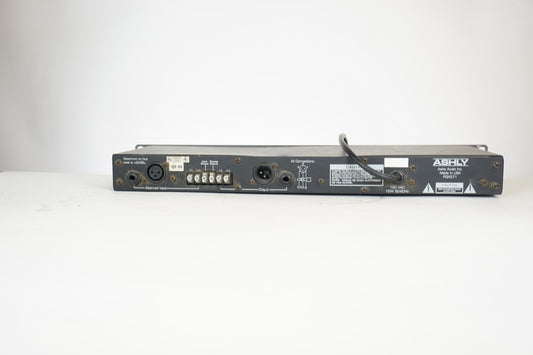Ashly PQX571 7-Band Parametric EQ Tested Fair Missing Broken Bent Knobs