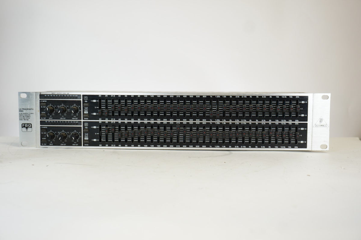 Behringer FBQ3102 Ultragraph Pro 31-Band Stereo Equalizer Missing Fader Cap