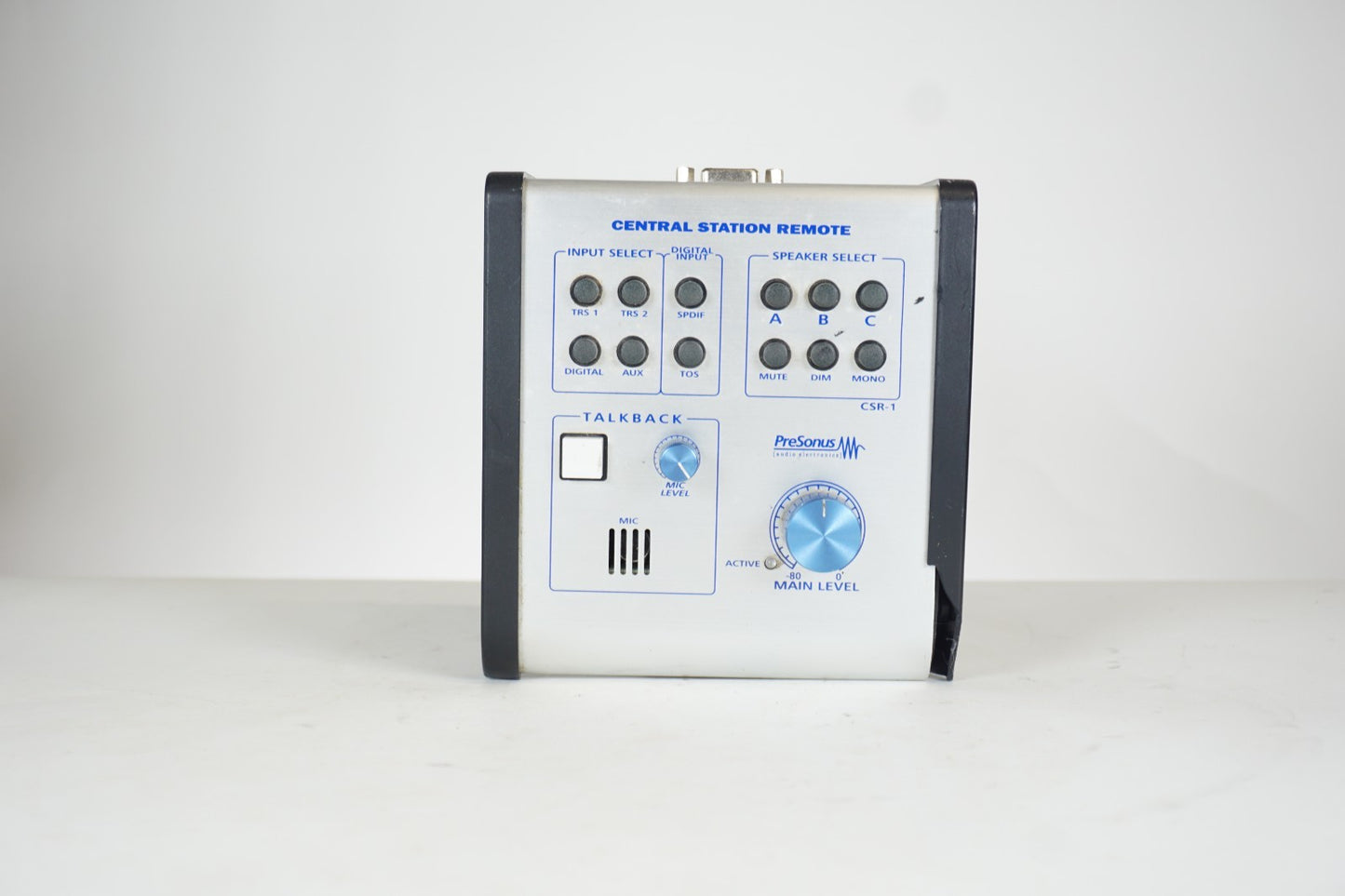 PreSonus CSR-1 Central Station Remote Control Studio Monitor Talkback Remote