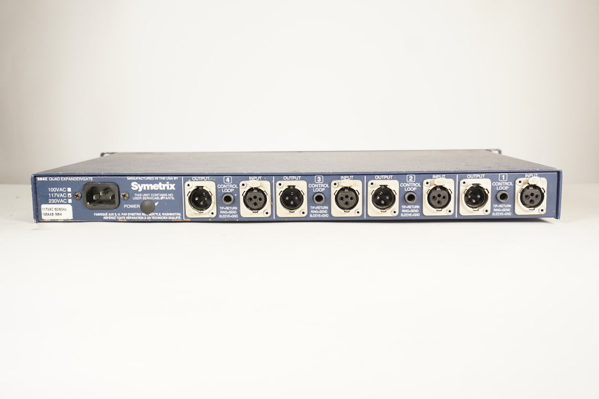 Symetrix 564E QUAD EXPANDER/GATE Rack Mount Effect