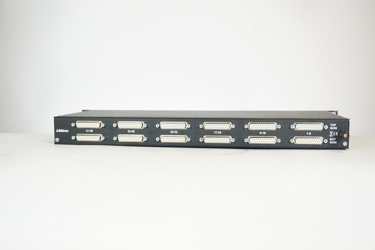 Bittree ProStudio 9625i 96-Point TT Bantam DB25 Rackmount Patchbay Tested