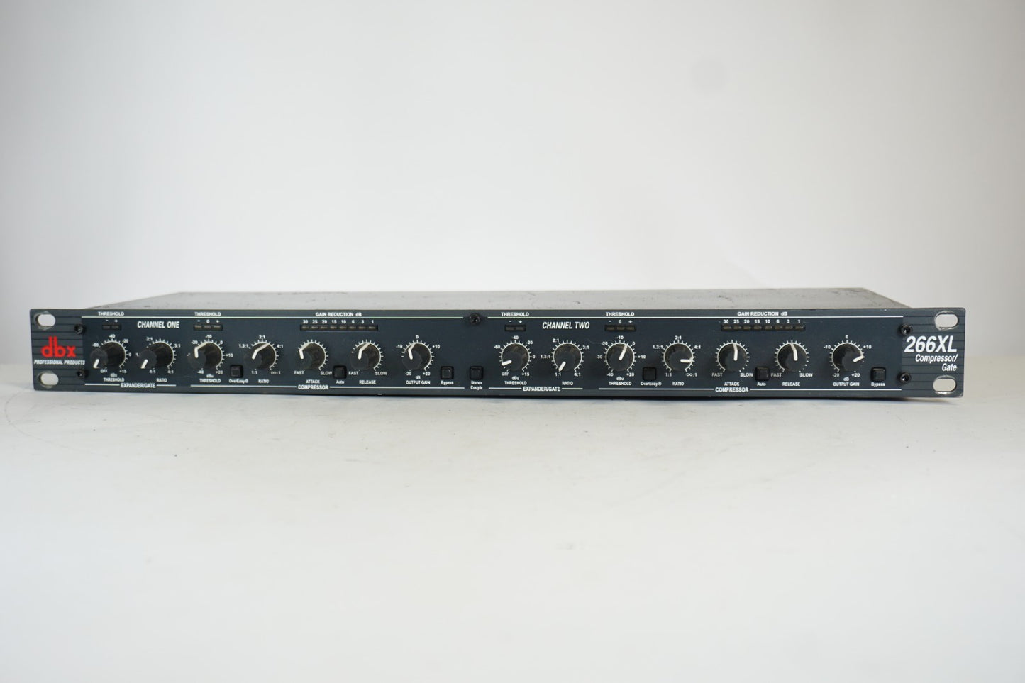 dbx 266XL Dual Channel Compressor Gate Dynamics Processor