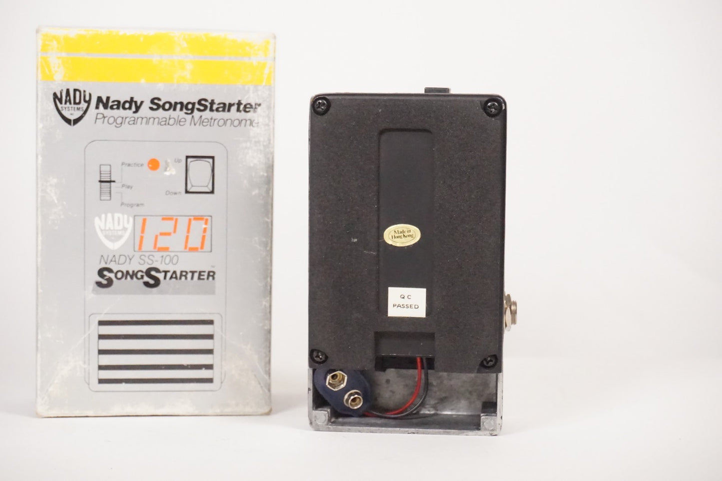 Nady SS-100 Song Starter Programmable Metronome Vintage Guitar Effect Pedal