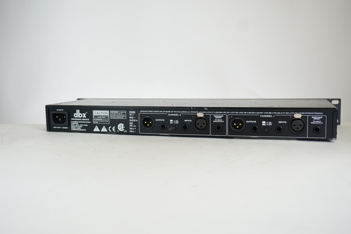 dbx 266XL Dual Channel Compressor Gate Dynamics Processor