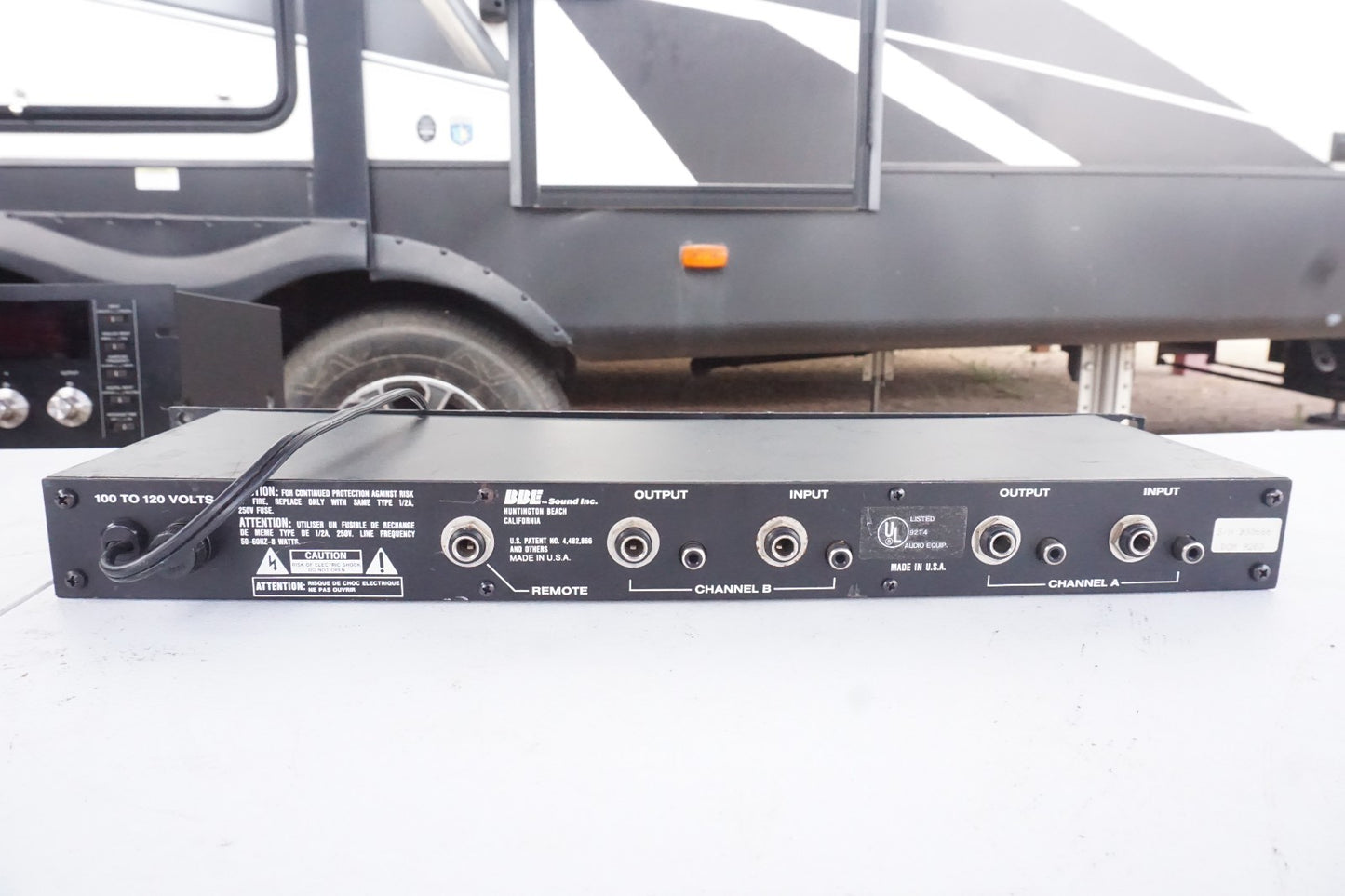 BBE 422A, Sonic Maximizer, 2 Channel