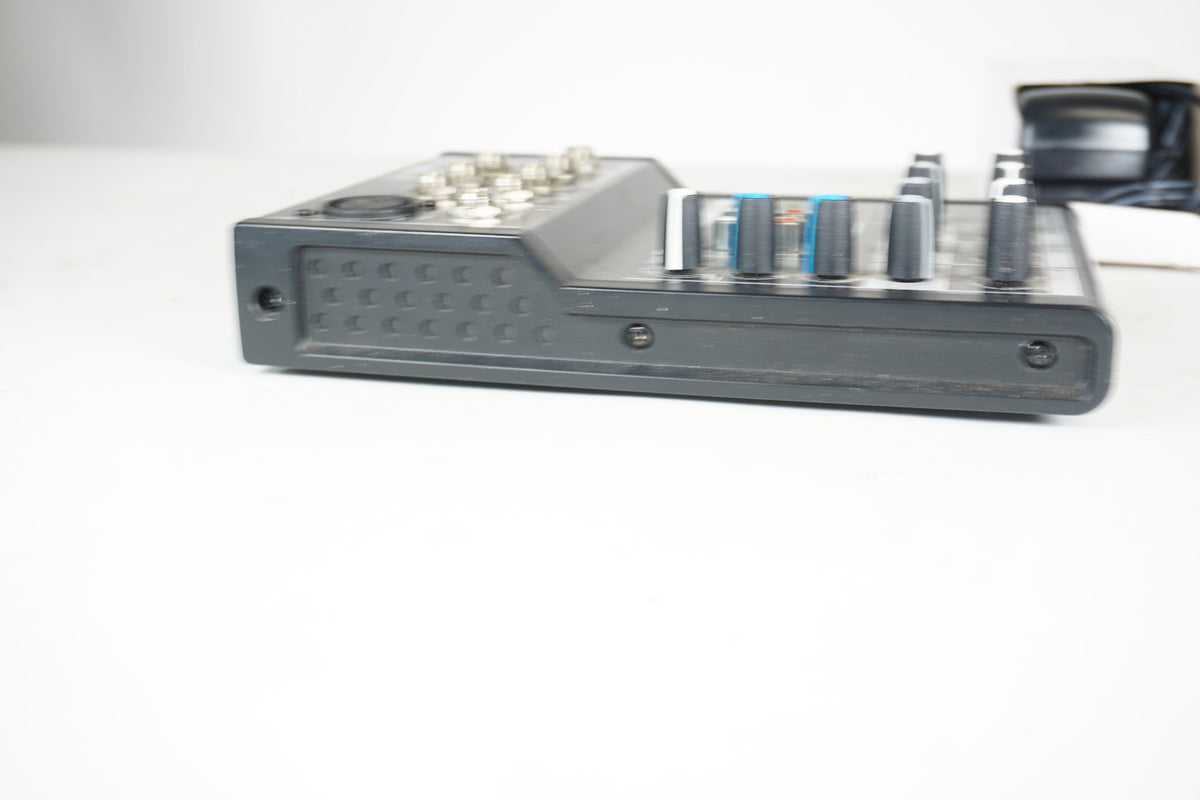 Mackie Mix5 5-Channel Compact Audio Mixer with Power Adapter Tested