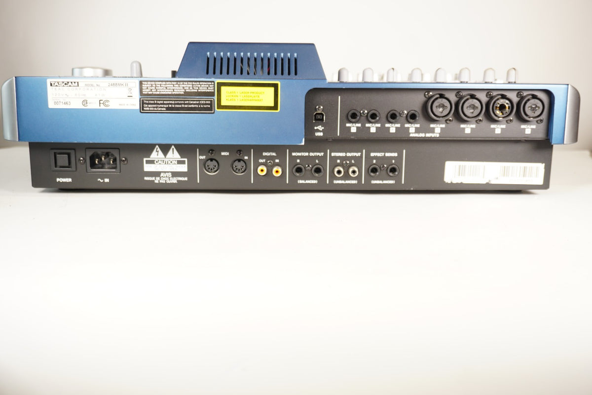 TASCAM 2488MKII Digital Portastudio 24-Track Recorder