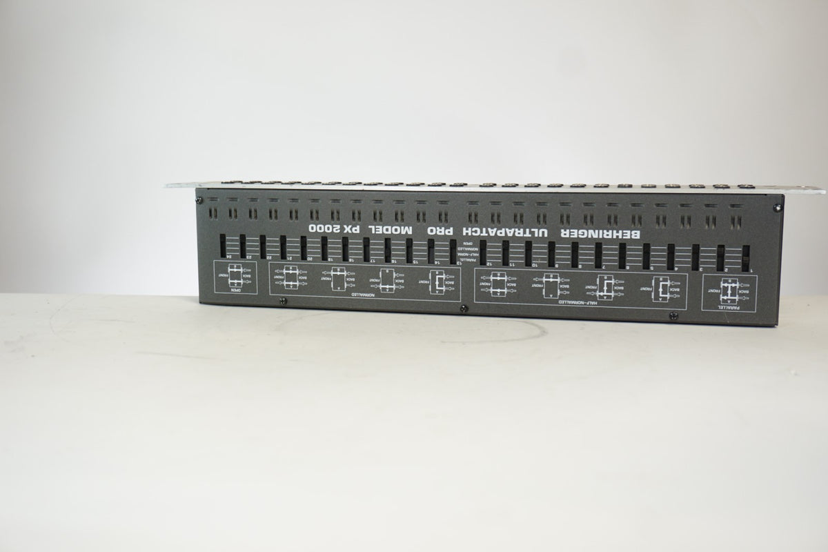 Behringer PX2000 ULTRAPATCH PRO 48-Point 1/4" TRS Rackmount Patchbay