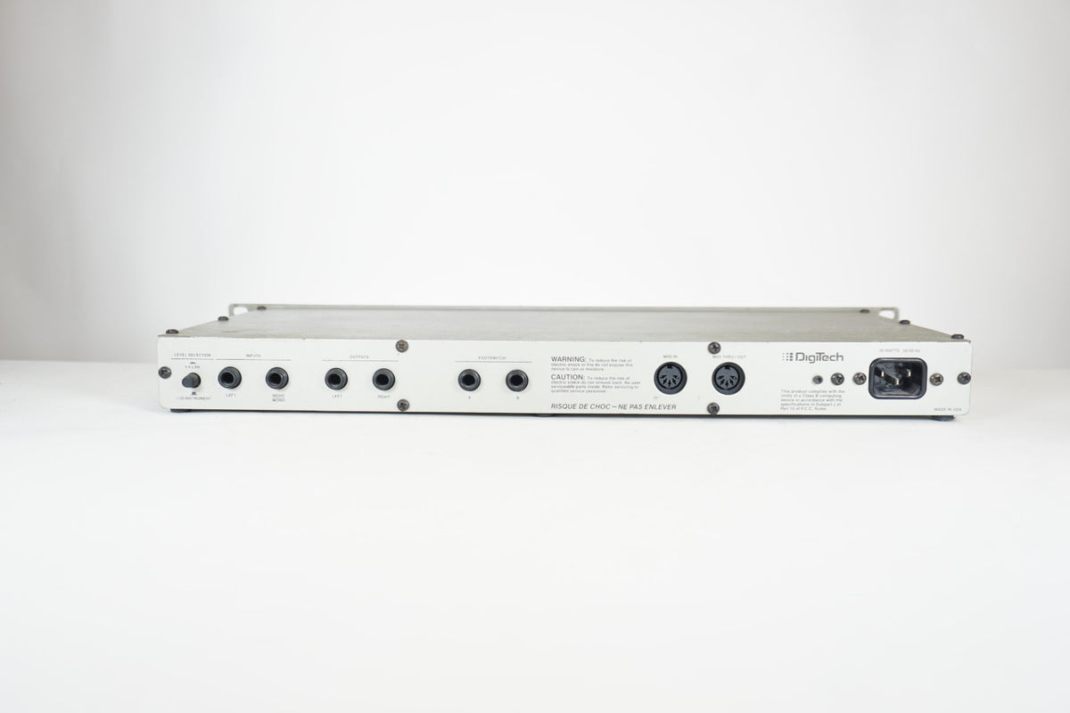 Digitech DSP 128 Plus, Digital Signal Processor, Vintage Rack