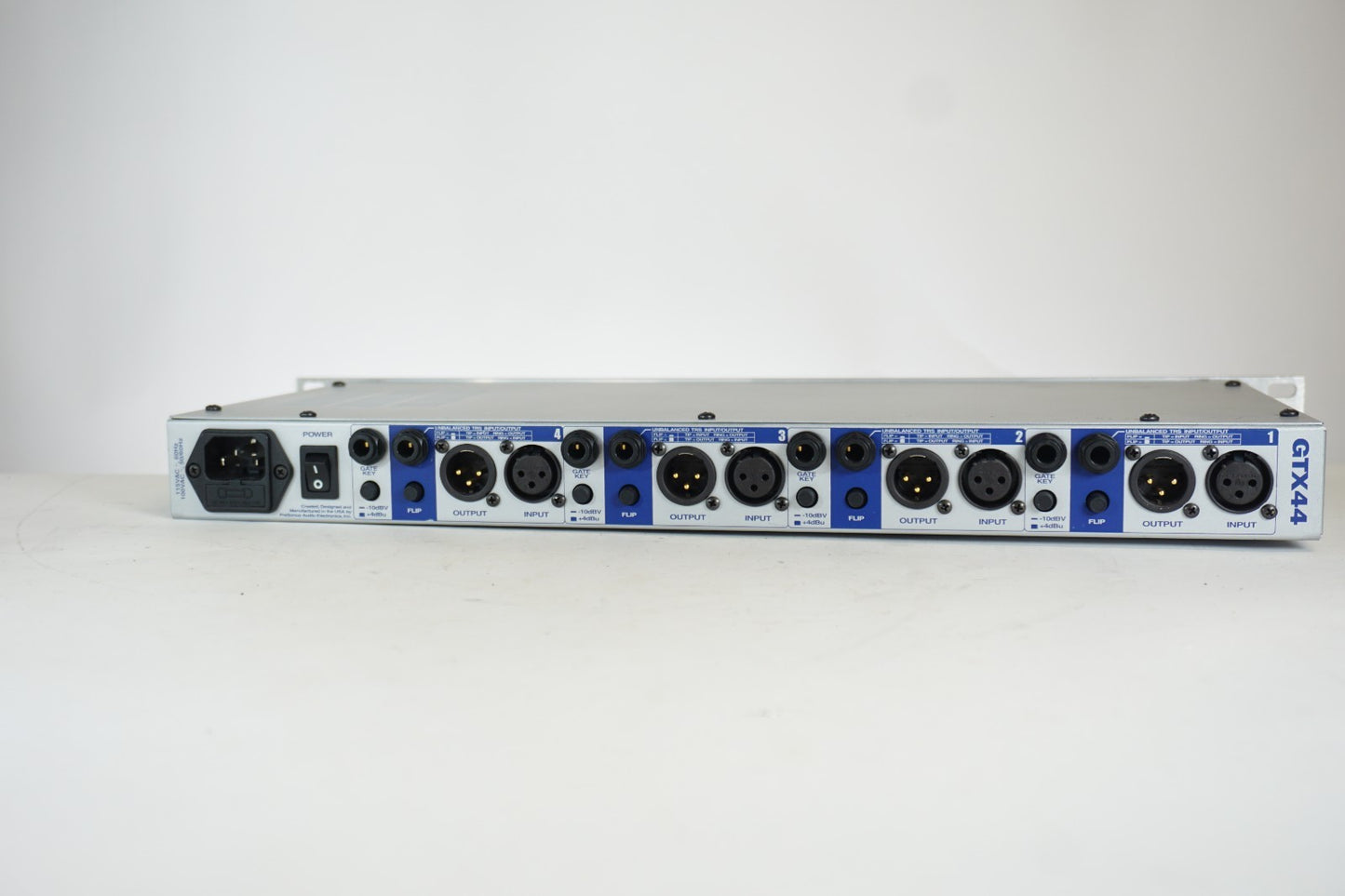 PreSonus GTX44 4-Channel Quad Professional Noise Gate/Expander