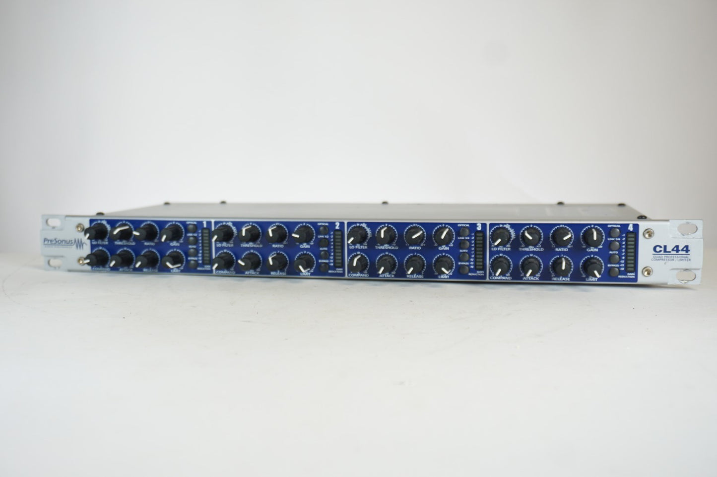 PreSonus CL44 4-channel Compressor/Limiter with DSP Sidechain / High-pass