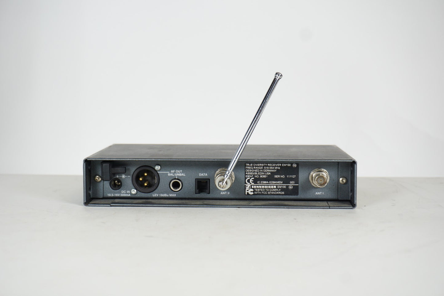 Sennheiser EW100 G2 True Diversity Receiver 518-554 MHZ