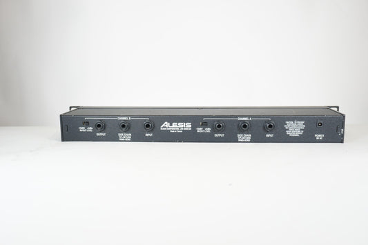 Alesis 3630 Compressor RMS/Peak Dual Channel Compressor Limiter with Gate