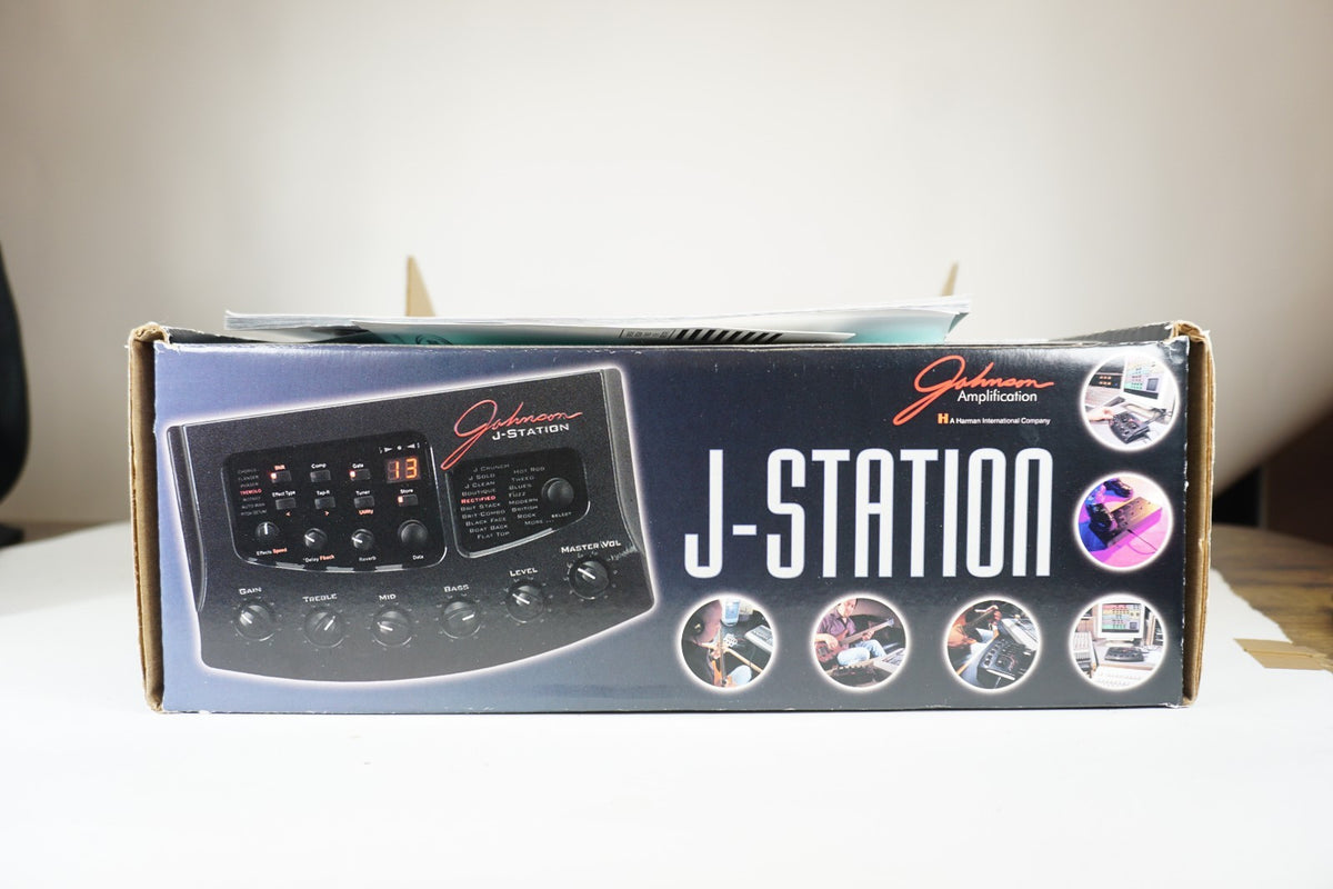 Johnson J-Station Guitar Amp Modeler Multi Effects Processor w/ Box