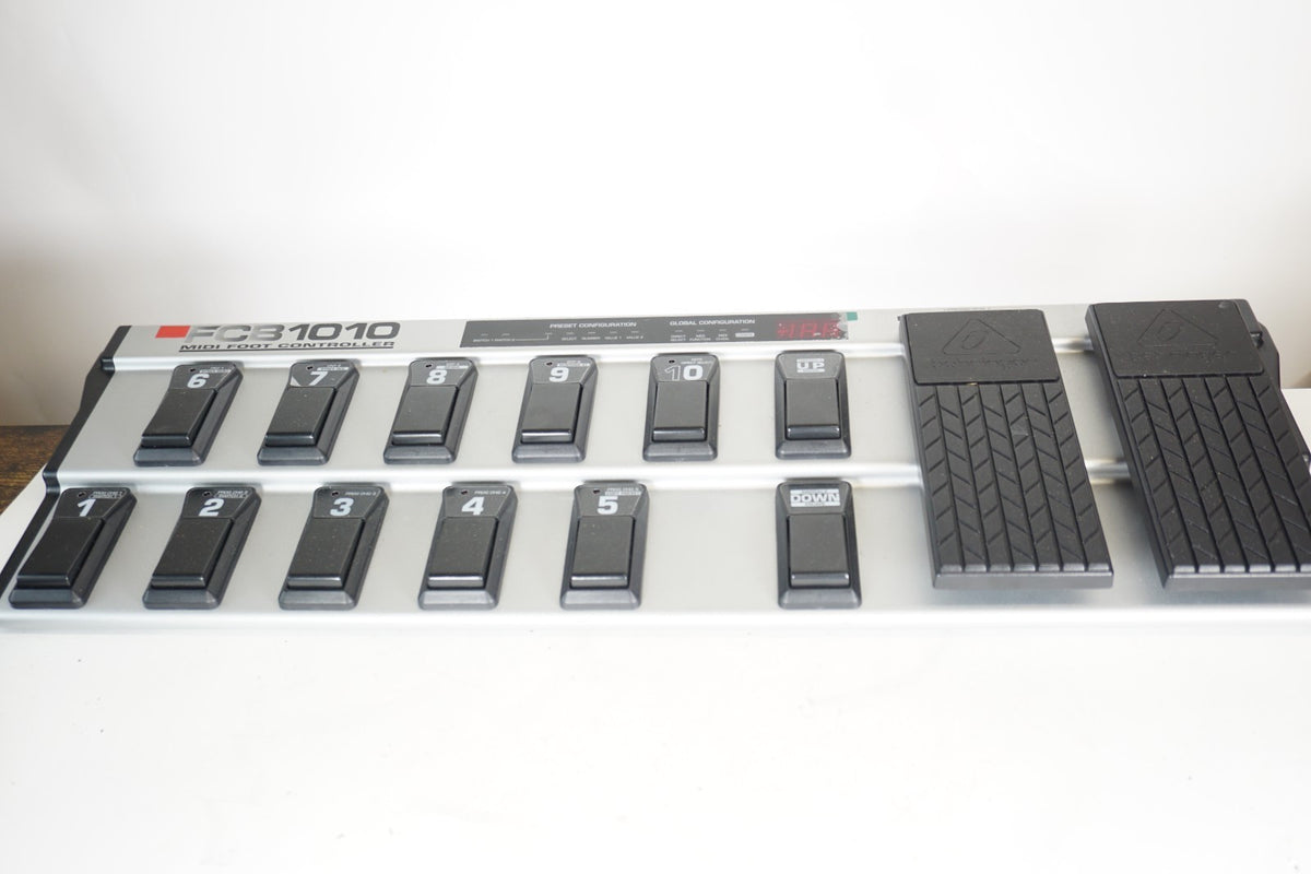 Behringer FCB1010 MIDI Foot Controller Dual Expression Pedals Tested