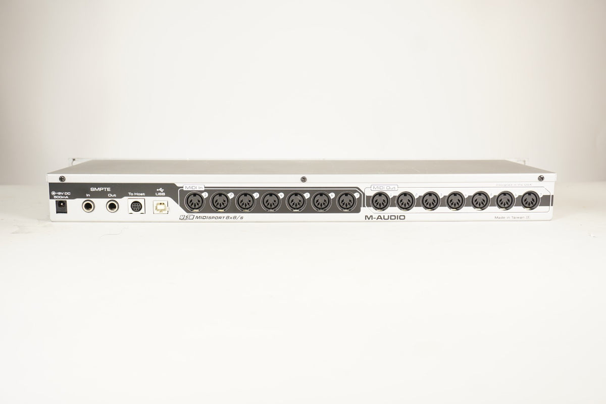 M-Audio USB MIDISPORT 8x8/s Rackmount USB MIDI Interface