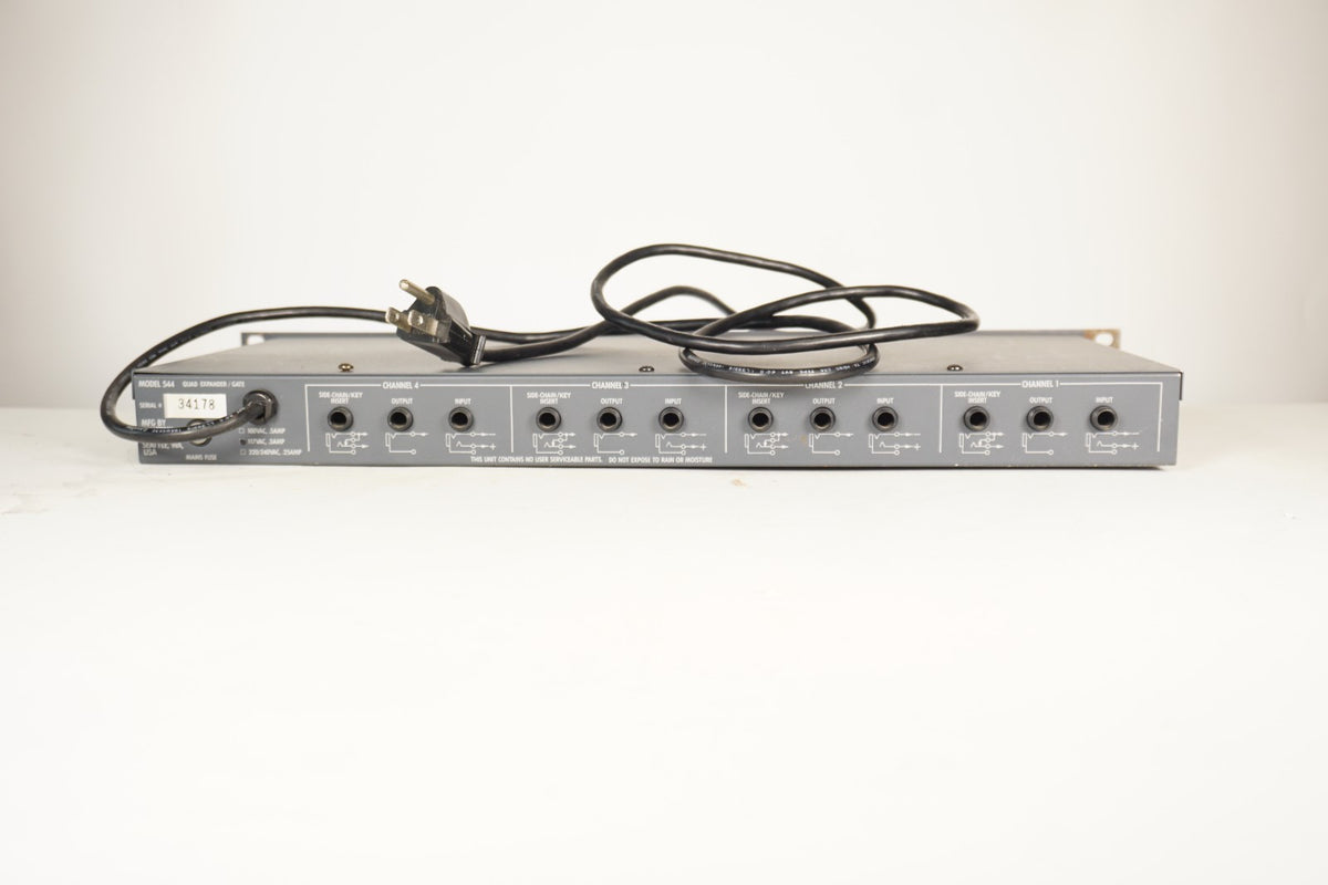 Symetrix 544, 4 Channel, Quad Expander Gate, Vintage Rack