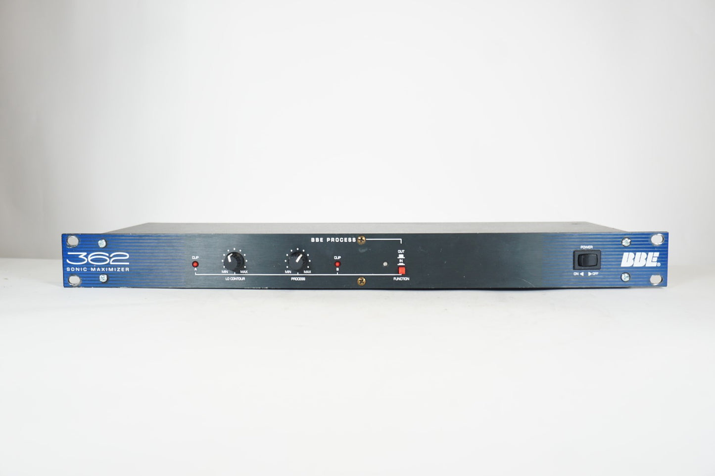 BBE 362 Sonic Maximizer 2-Channel Analog 1U Rack Exciter, 1/4" TS