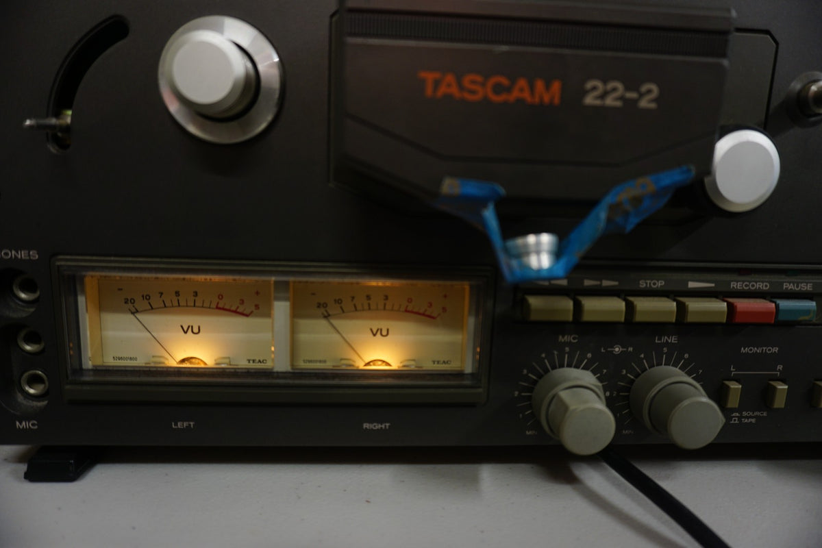 TASCAM 22-2 1/4" 2-Track Reel to Reel Tape Recorder