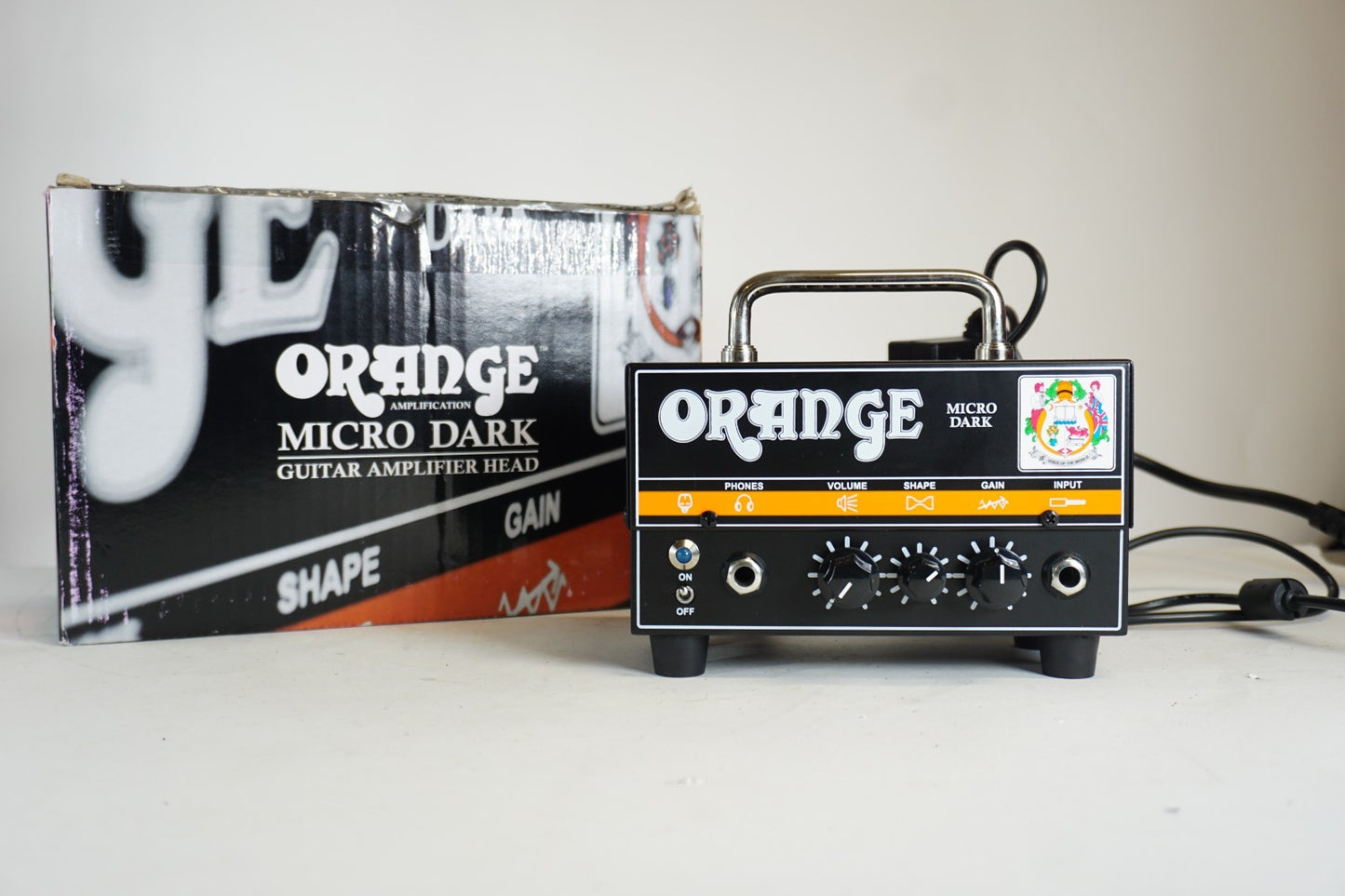 Orange Micro Dark 20W Tube Guitar Amp Head + Original Box - Excellent Condition