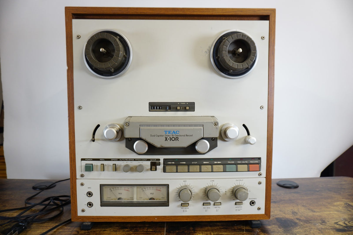 TEAC X-10R auto-reverse reel-to-reel tape deck
