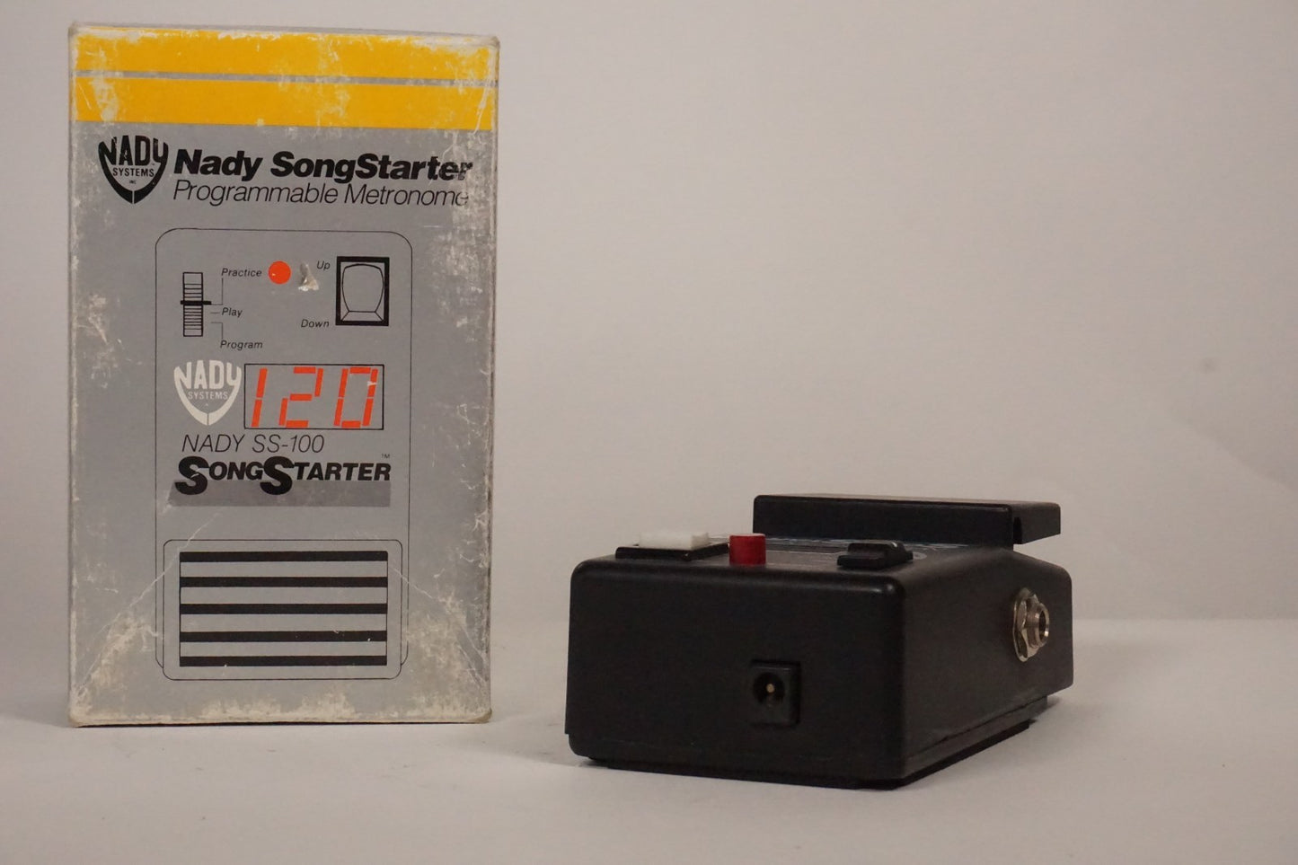 Nady SS-100 Song Starter Programmable Metronome Vintage Guitar Effect Pedal