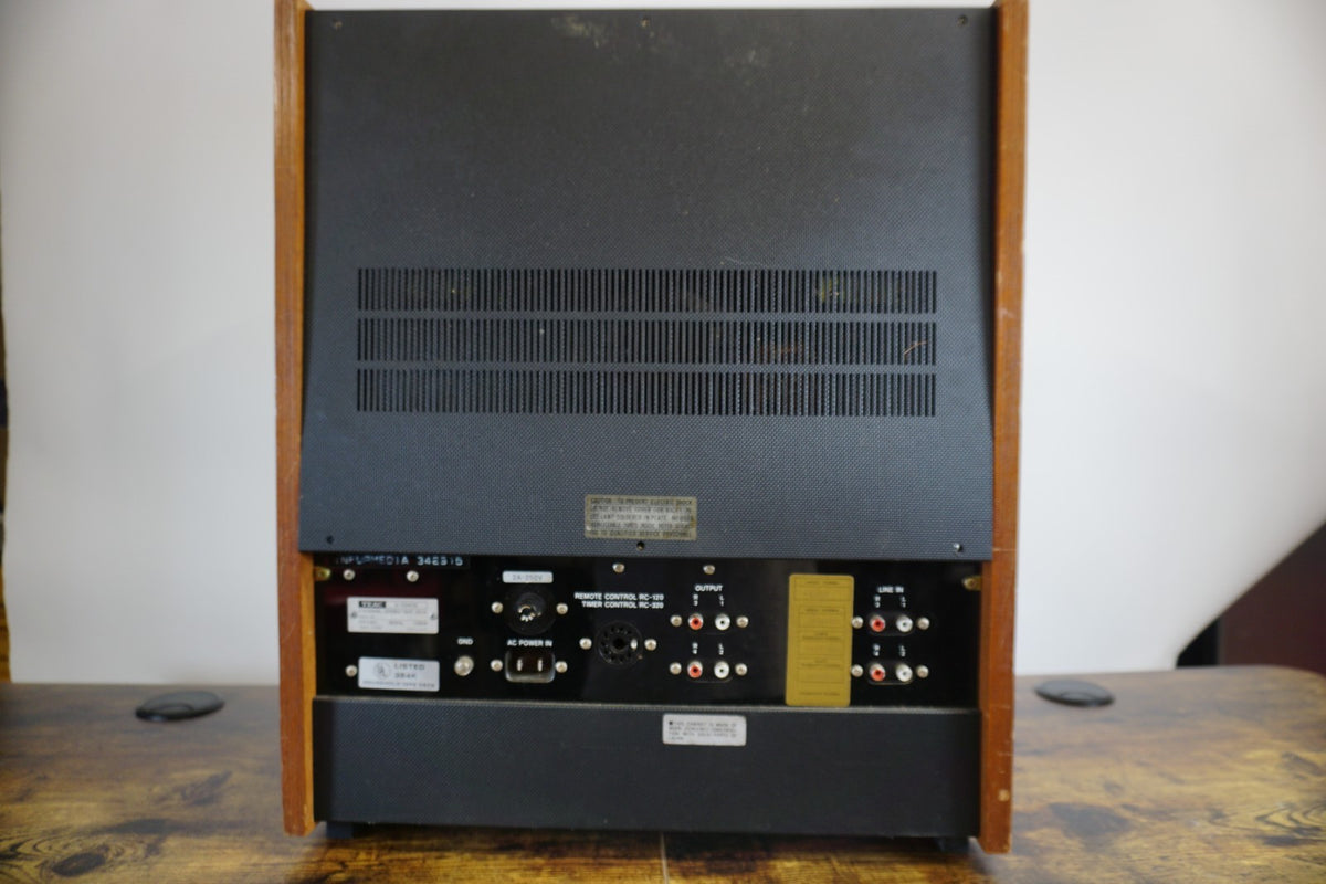 TEAC A-3340S 4-Channel Simul-Sync Reel to Reel Tape Deck Parts/Repair READ