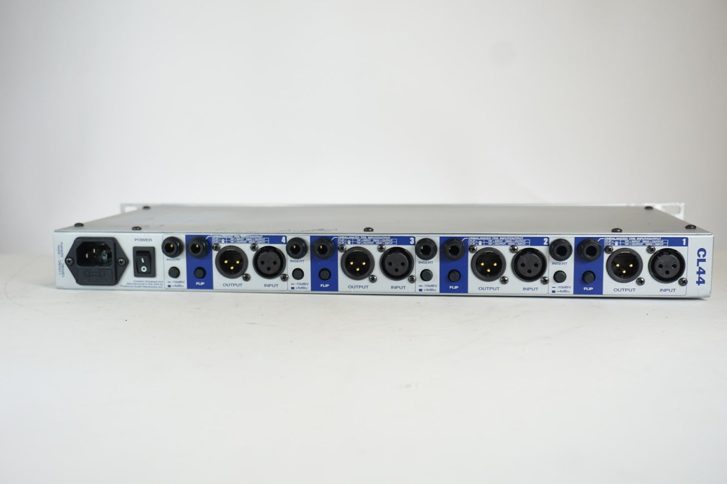 PreSonus CL44 4-channel Compressor/Limiter with DSP Sidechain / High-pass