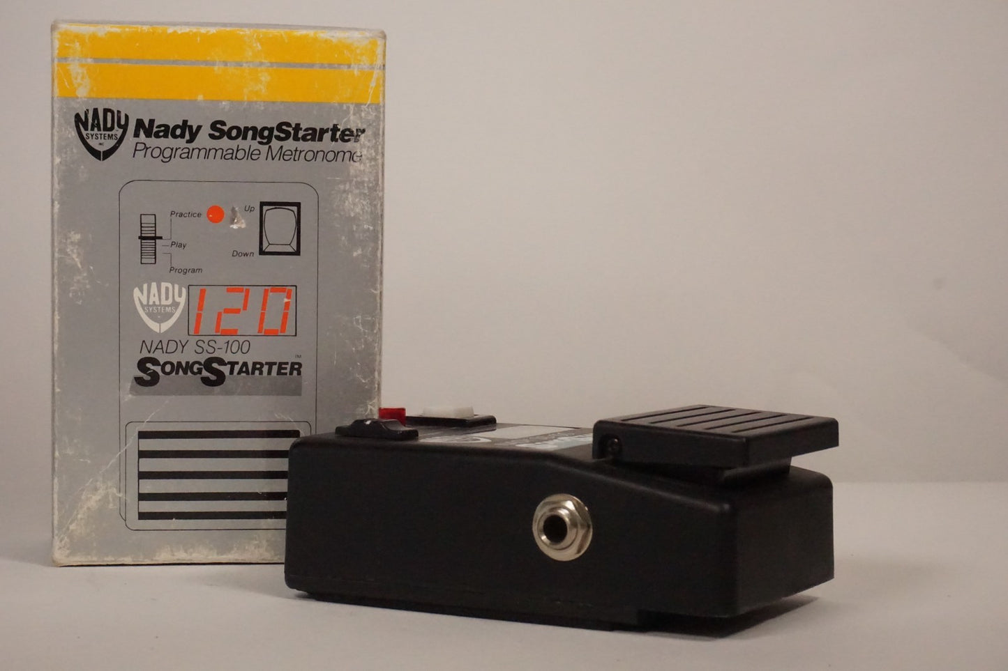 Nady SS-100 Song Starter Programmable Metronome Vintage Guitar Effect Pedal