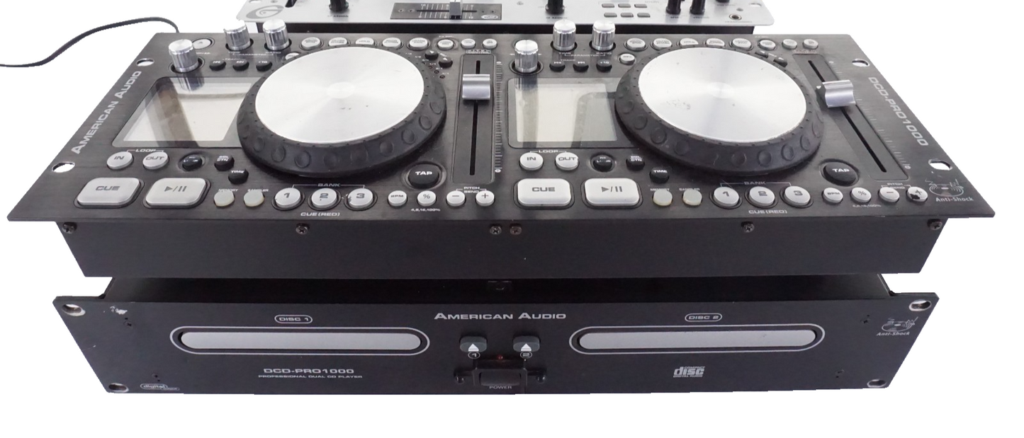 American Audio DCD-Pro 1000 Dual Scratching CD Player DJ Equipment
