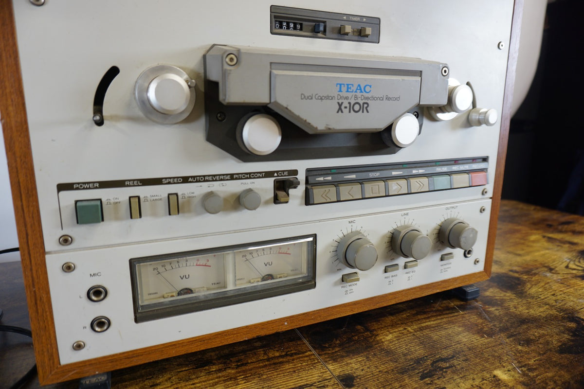 TEAC X-10R auto-reverse reel-to-reel tape deck