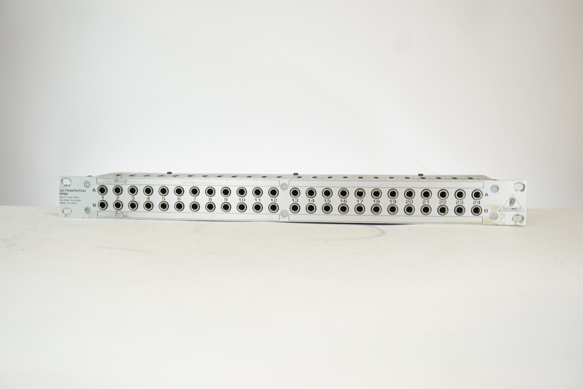 Behringer PX2000 ULTRAPATCH PRO 48-Point 1/4" TRS Rackmount Patchbay