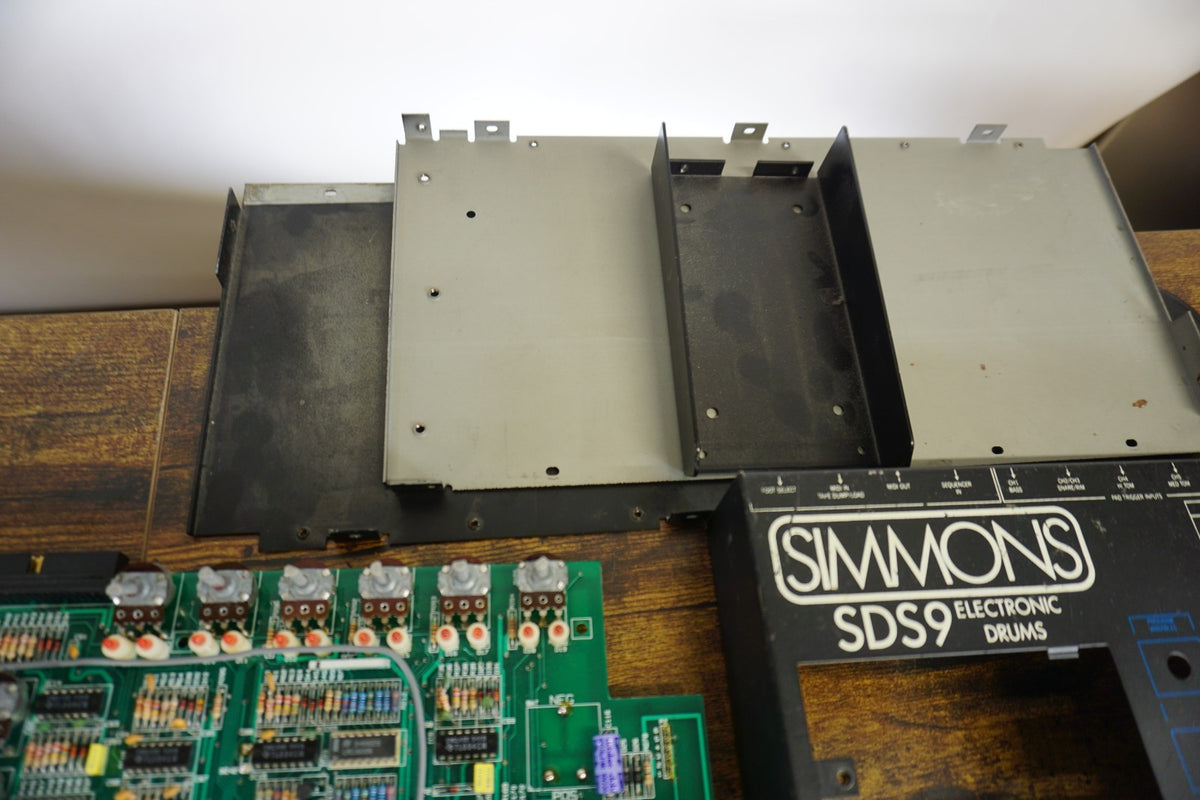 Simmons SDS9 6-Channel analog drum synthesizer/module parts lot