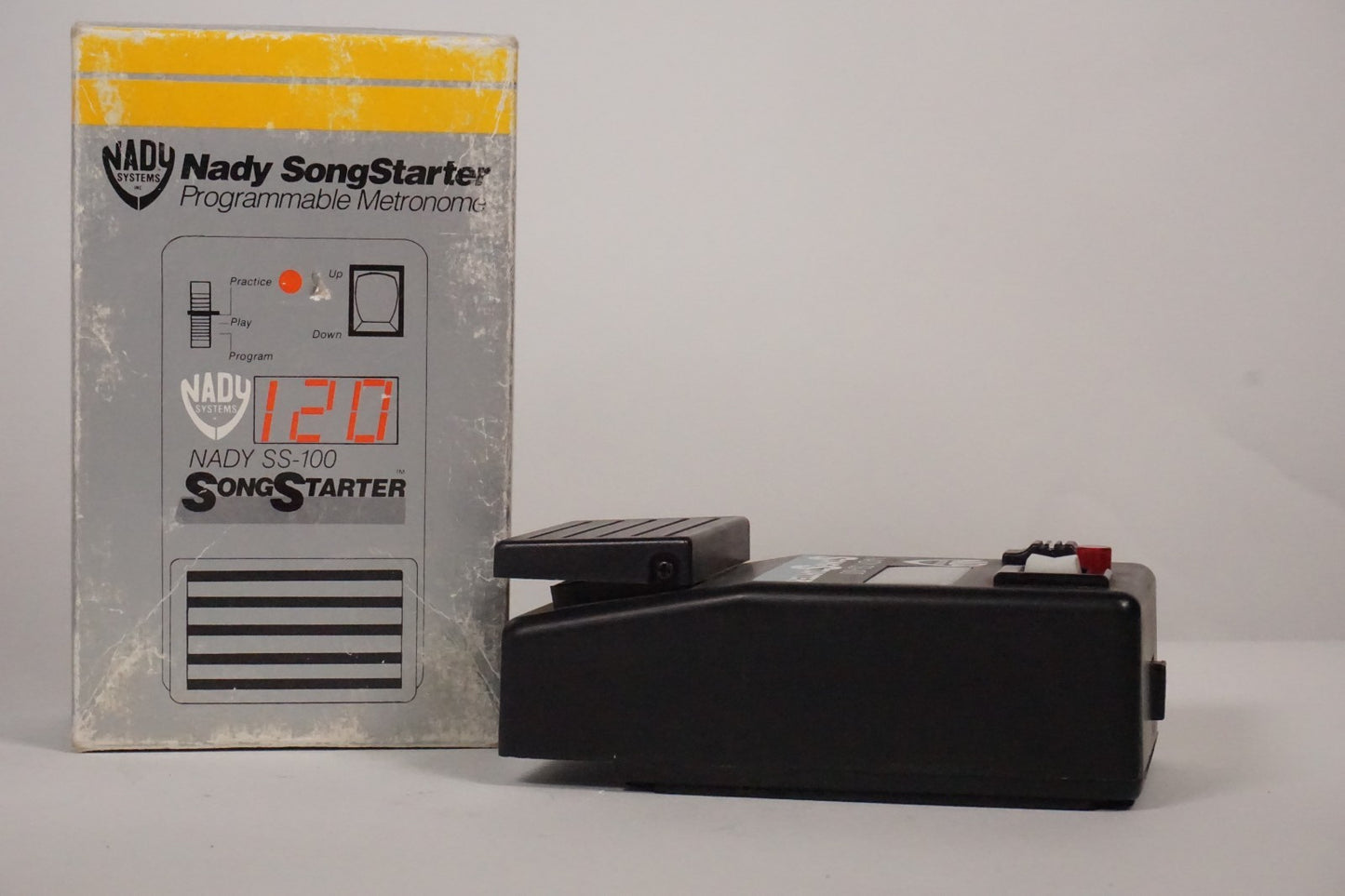 Nady SS-100 Song Starter Programmable Metronome Vintage Guitar Effect Pedal