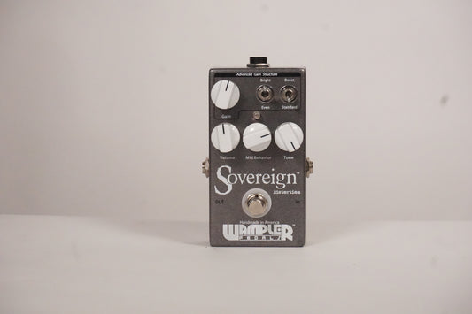 Wampler Sovereign Distortion Pedal