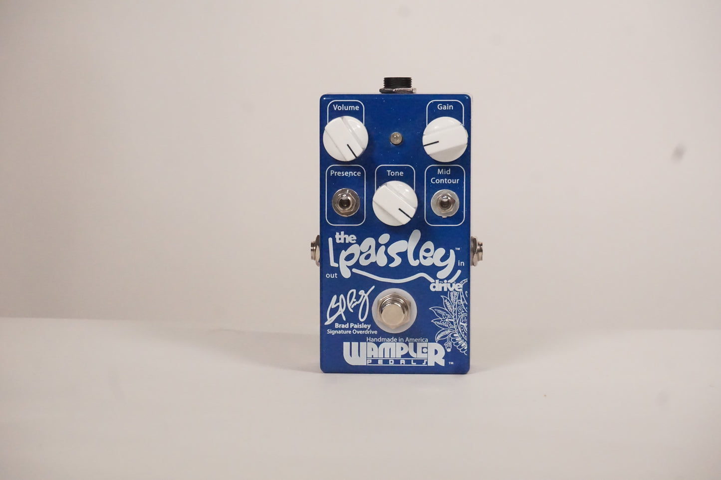 Wampler Paisley Drive Brad Paisley Signature Overdrive Pedal