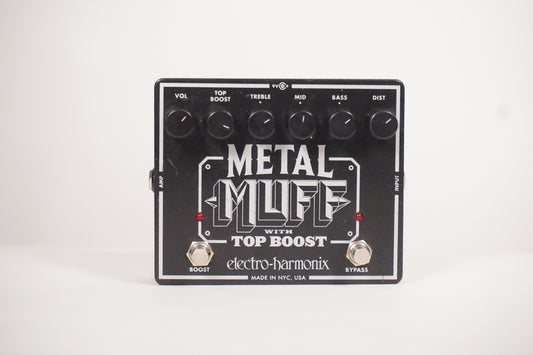Electro-Harmonix Metal Muff Distortion with Top Boost