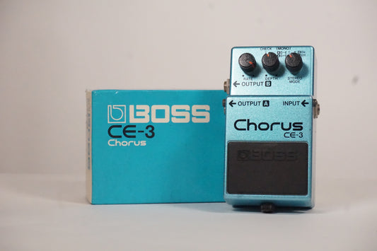 Boss CE-3 Chorus w/Box | Vintage 1986 (Made in Japan)