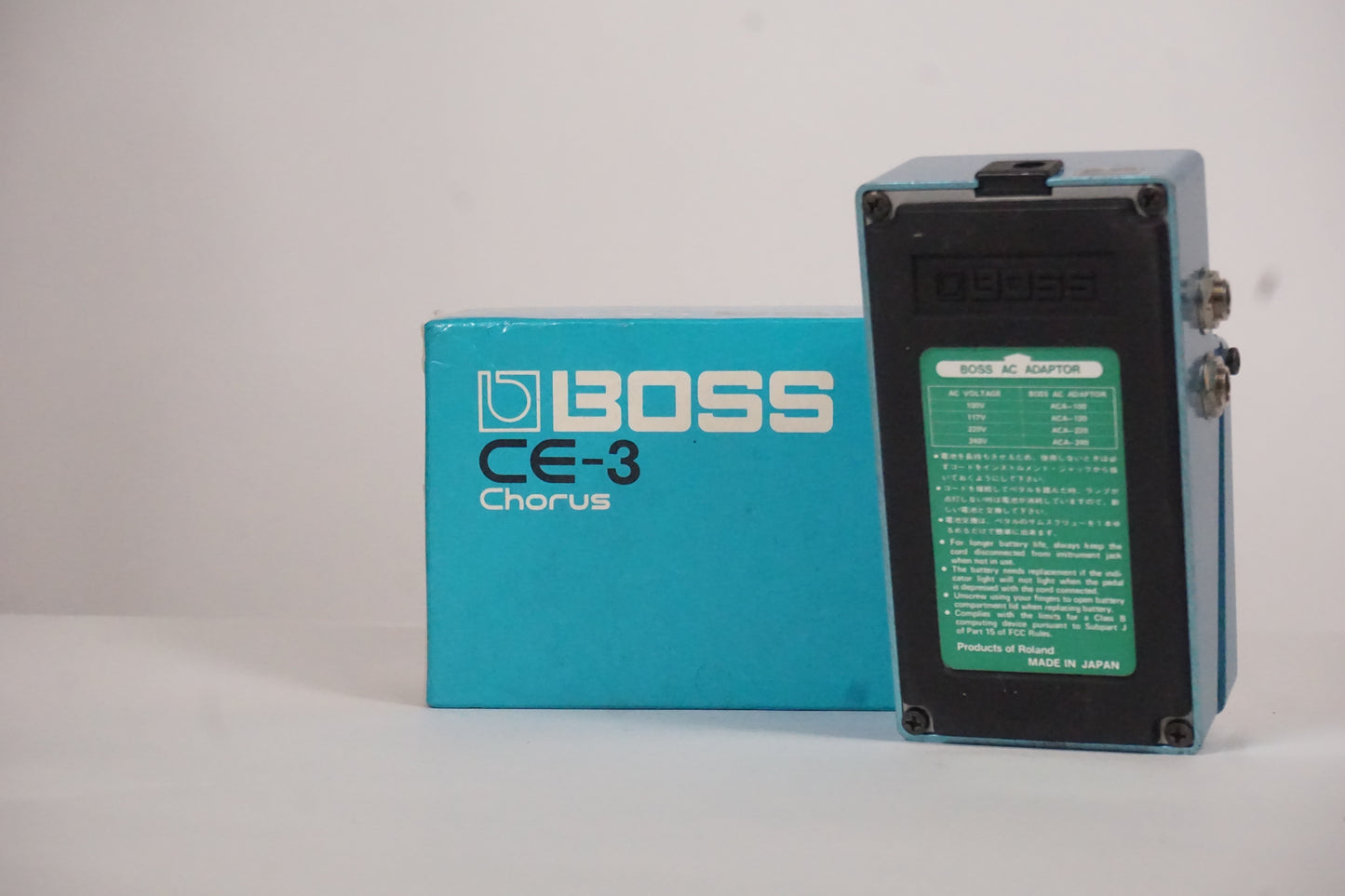 Boss CE-3 Chorus w/Box | Vintage 1986 (Made in Japan)