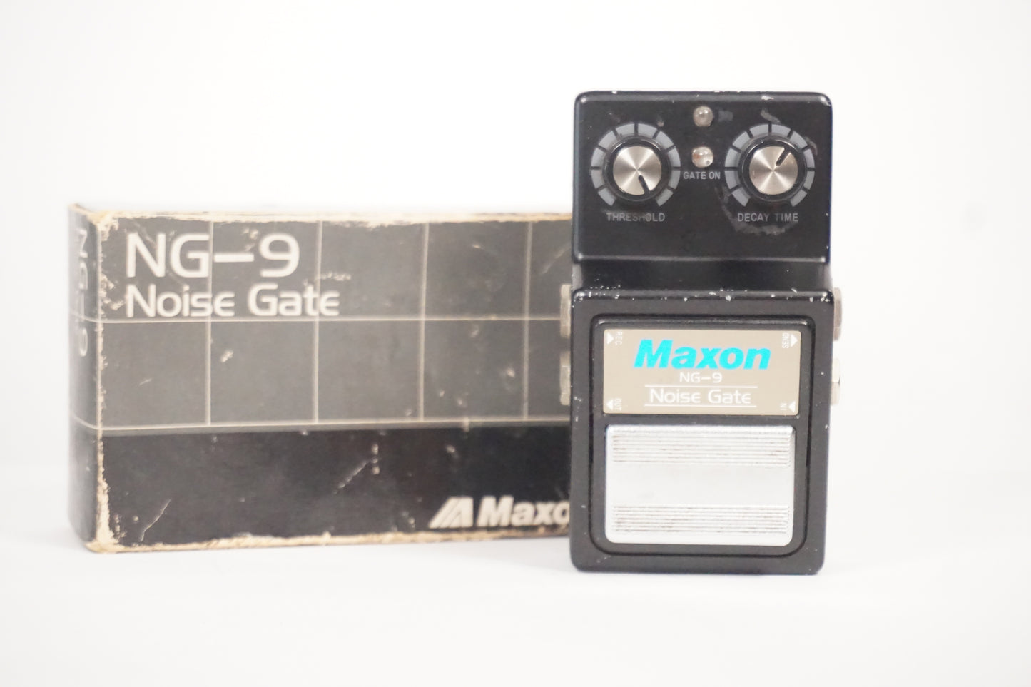Maxon NG-9 Noise Gate w/Box | Vintage 1980s Made in Japan