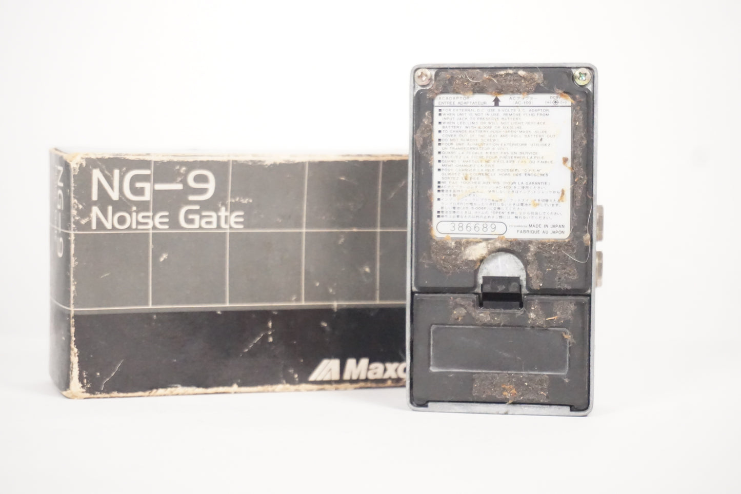 Maxon NG-9 Noise Gate w/Box | Vintage 1980s Made in Japan