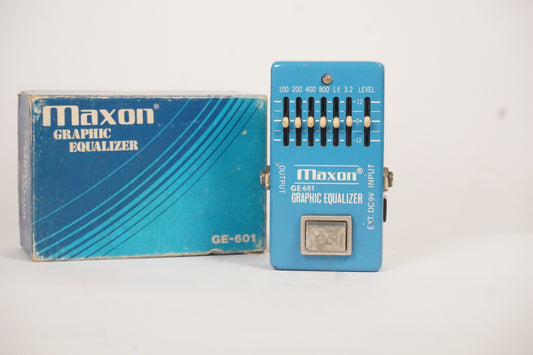 Maxon GE-601 Graphic Equalizer | Vintage 1970s (Japan)