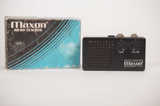 Maxon GA-10 Micro Teacher Mini Amp | Vintage 1970s