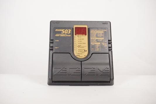 Zoom 503 Guitar/Bass Amp Simulator Effect Pedal